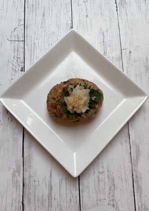 しいたけたっぷり和風ハンバーグ♡-レシピのメイン写真