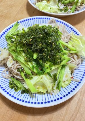 サラダそば-レシピのメイン写真