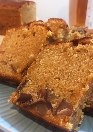しっとり食感マロンのパウンドケーキ-レシピのメイン写真