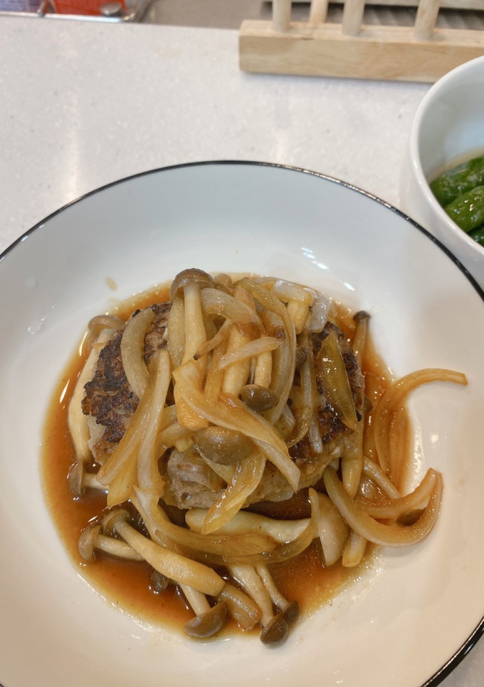 きのこの和風ハンバーグ-レシピのメイン写真