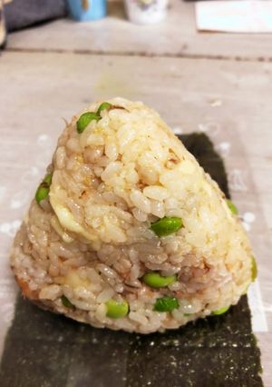 漬けチーズ枝豆おにぎり-レシピのメイン写真