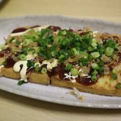 รูปของ ダイエット中でも！厚揚げでお好み焼き風