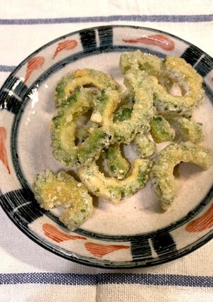ゴーヤの唐揚げ-レシピのメイン写真