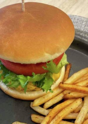 自家製チーズバーガー-レシピのメイン写真