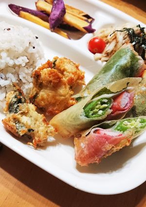 鶏ムネでチキンナゲット。シソ風味。-レシピのメイン写真
