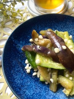 茄子と胡瓜の無限中華和え-レシピのメイン写真