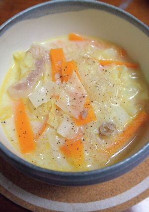 長崎ちゃんぽん風！春雨スープ-レシピのメイン写真
