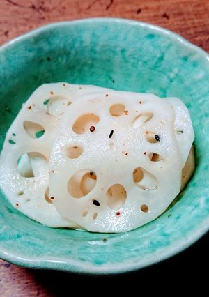 れんこんのパパッと漬け♫-レシピのメイン写真