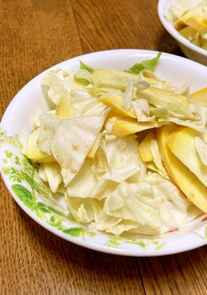 キャベツとズッキーニのオイマヨサラダ-レシピのメイン写真