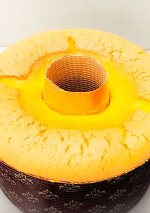 卵2個のほわほわしっとりシフォンケーキ-レシピのメイン写真