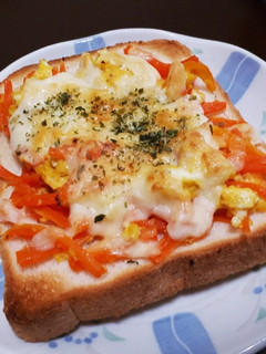 にんじんしりしりトースト-レシピのメイン写真