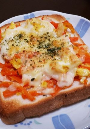 にんじんしりしりトースト-レシピのメイン写真