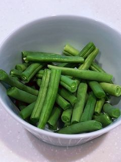 いんげんの茹で方-レシピのメイン写真