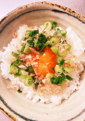 卵黄の醤油漬け　卵かけご飯-レシピのメイン写真