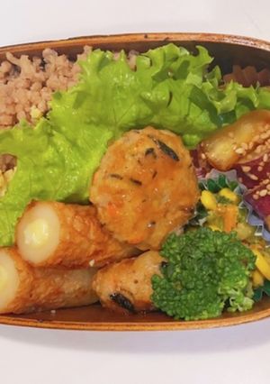 そぼろご飯弁当-レシピのメイン写真