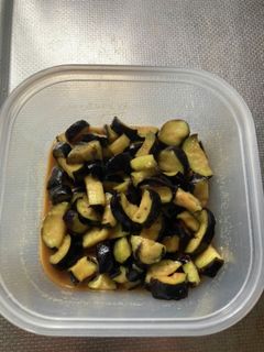 なすのからし和え-レシピのメイン写真