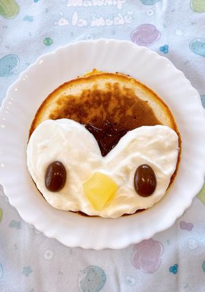 ポッチャマホットケーキ-レシピのメイン写真