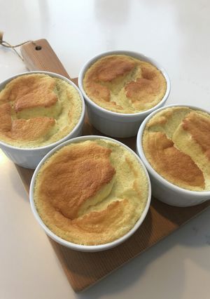余った卵白で。エンゼルケーキ-レシピのメイン写真
