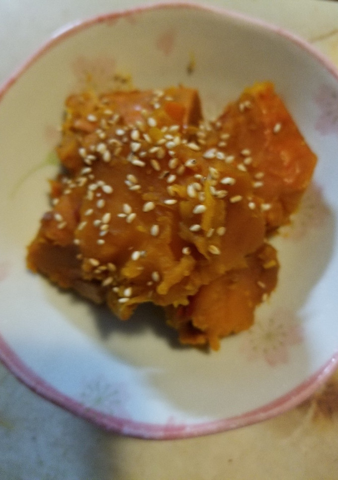 中華風南瓜の煮物-レシピのメイン写真