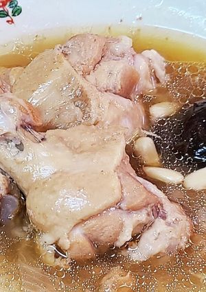 鷄手羽元で作るサムゲタン風スープ-レシピのメイン写真