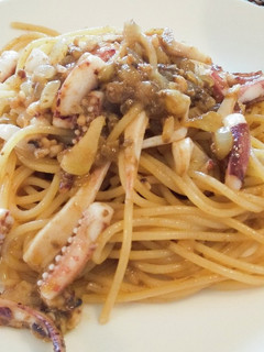 濃厚なうま味、イカのワタとゲソのパスタ-レシピのメイン写真