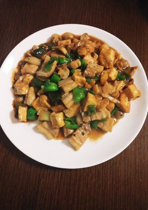 絶品☆豚肉と豆腐の醤油煮込み-レシピのメイン写真