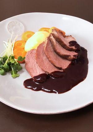 鴨肉のロティ(フレンチの鴨のロースト)-レシピのメイン写真