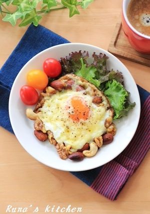 香ばし目玉焼き♬ナッチーズエッグ-レシピのメイン写真