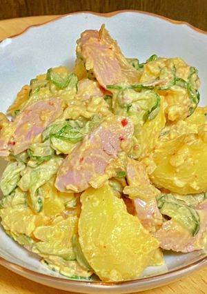 キムチ入りポテトサラダ-レシピのメイン写真