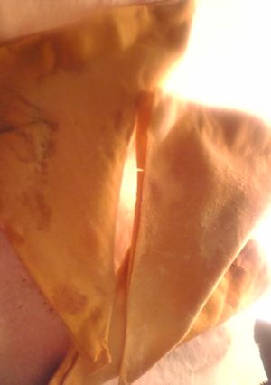 簡単：ワンタンの皮でチョコ包み焼き-レシピのメイン写真