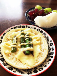 超熟マフィン アスパラチーズ-レシピのメイン写真