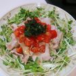 簡単!めちゃうま♪豚バラのトマト冷しゃぶ