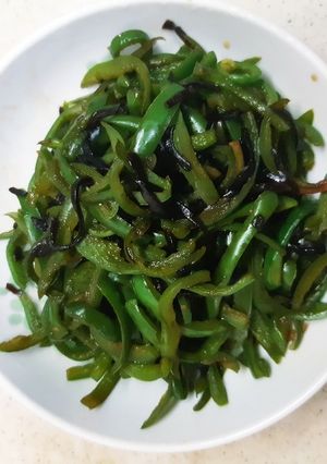 ピーマンの塩昆布炒め-レシピのメイン写真