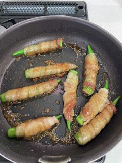 オクラの豚バラ巻き巻き-レシピのメイン写真