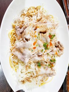 しゃぶスパ ごまだれ味-レシピのメイン写真