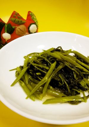 空芯菜のシンプル炒め-レシピのメイン写真