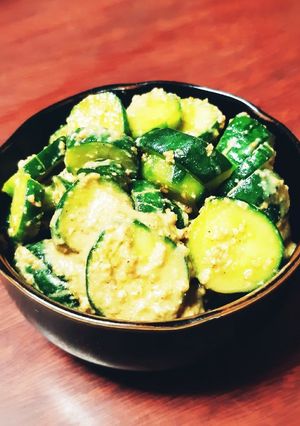 簡単◎作り置き◎きゅうりのごまみそ漬け-レシピのメイン写真