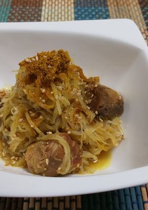 大根のサバ缶炒め(カレー風味)-レシピのメイン写真