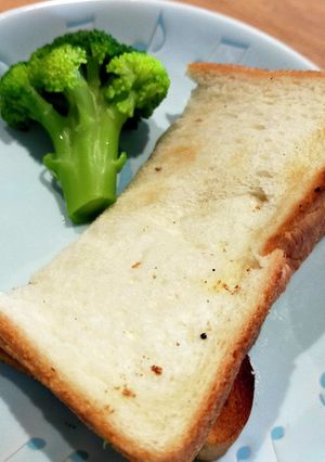 外ふわっ、中サクッの簡単トースト-レシピのメイン写真
