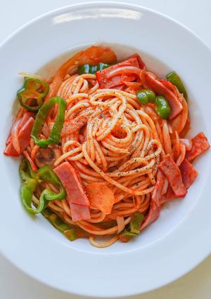 美味フーヅトマトケチャップのナポリタン-レシピのメイン写真