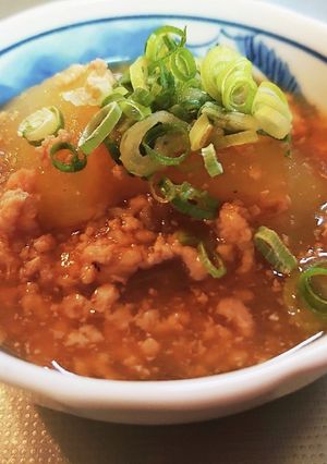 謎の瓜のそぼろあんかけ煮-レシピのメイン写真