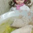 リカちゃん♡ひらまさの白菜えのき塩麹鍋