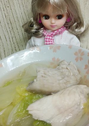 リカちゃん♡ひらまさの白菜えのき塩麹鍋-レシピのメイン写真