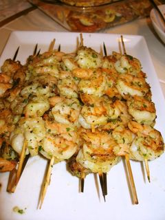 パーティーに海老のガーリックレモン串焼き-レシピのメイン写真