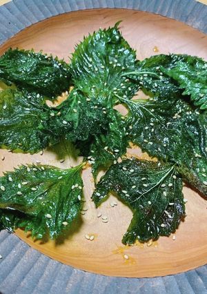 韓国海苔風おつまみ大葉　大量消費-レシピのメイン写真
