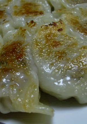 白菜をたっぷり使ってジューシーな餃子-レシピのメイン写真