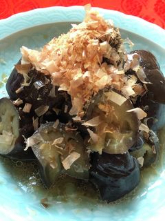 レンジで簡単!なすの揚げ浸し-レシピのメイン写真