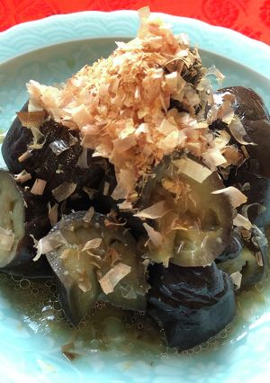 レンジで簡単!なすの揚げ浸し-レシピのメイン写真