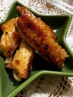 簡単!鶏肉料理!手羽中の塩麹味噌焼き-レシピのメイン写真