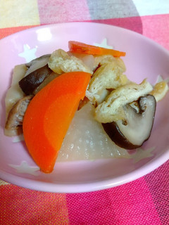 きざみ揚げと野菜の煮物-レシピのメイン写真
